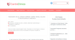 Desktop Screenshot of cardioclinico.com